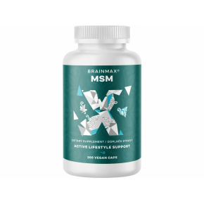 MSM, 800 mg, 200 rastlinných kapsúl
